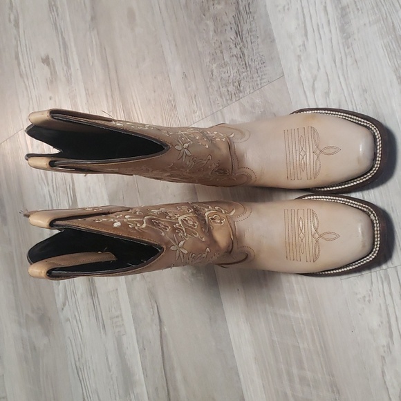 Floral jb dillon cowboy boots Size 6B - Picture 3 of 7